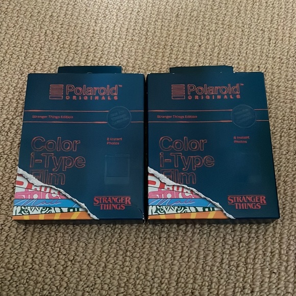 Pack of two boxes. Stranger things Polaroid film. No longer sold! - Picture 3 of 3